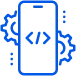 Multi-role job function support icon for AI interview software